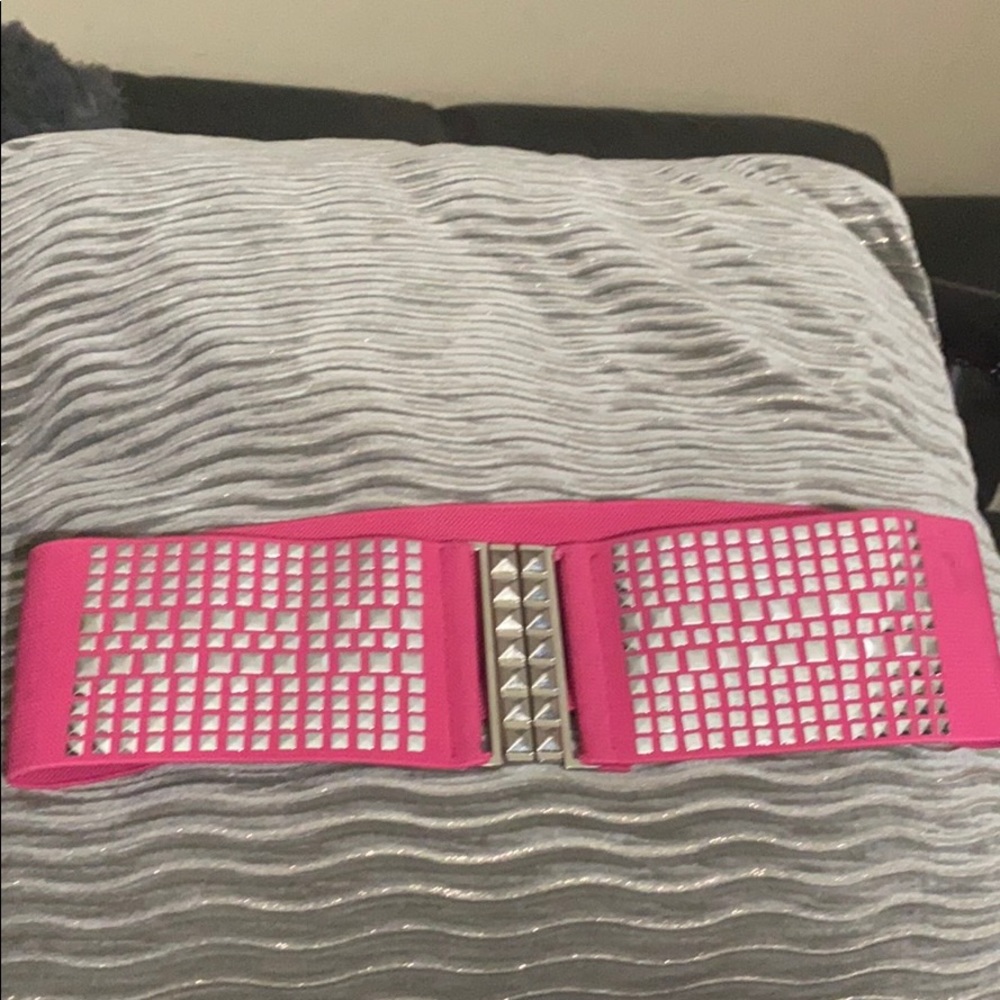 Cute pink belt